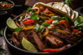 Come cucinare le fajitas di manzo un piatto saporito e appagante.