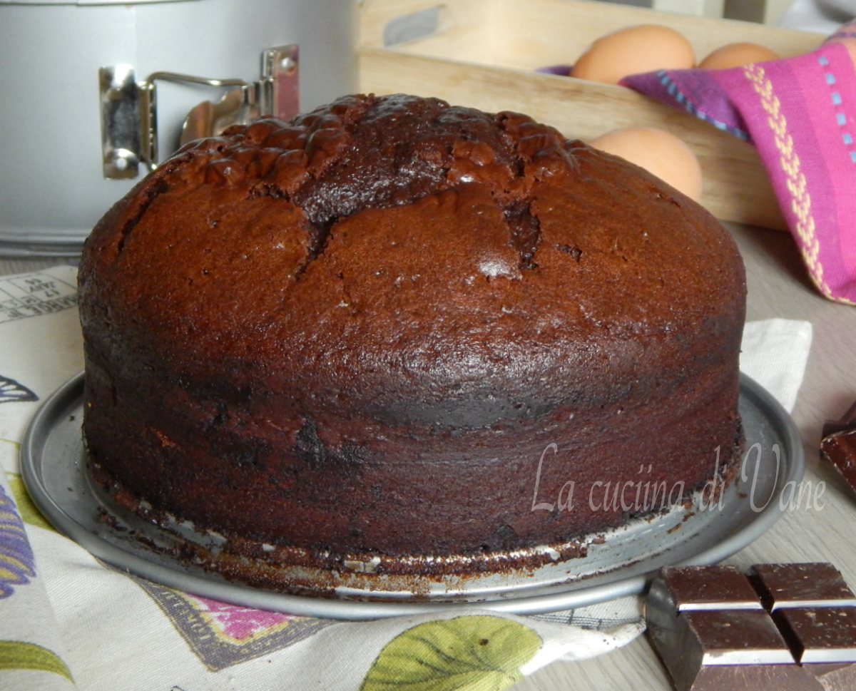 TORTA AL CIOCCOLATO ricetta golosa senza fruste elettriche ...