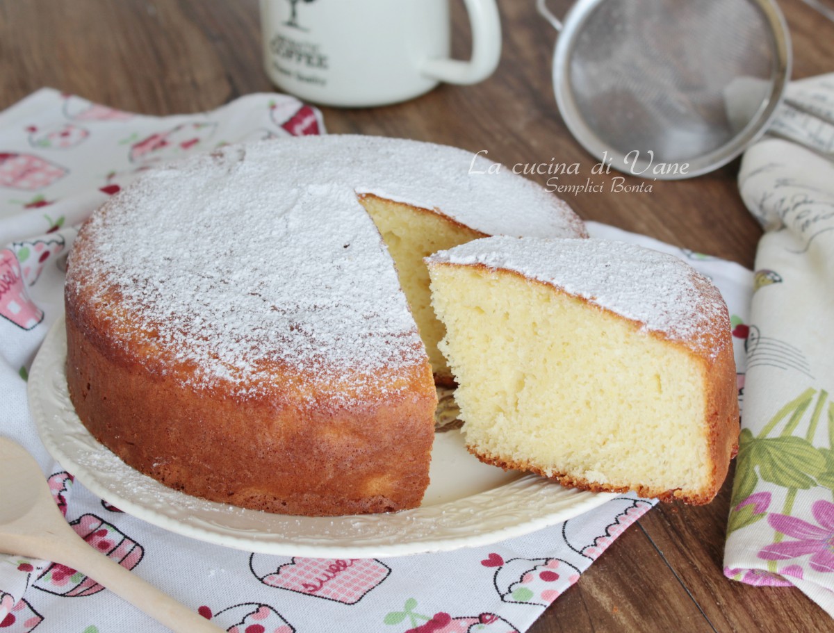 Torta Con Yogurt Greco Sofficissima E Golosa