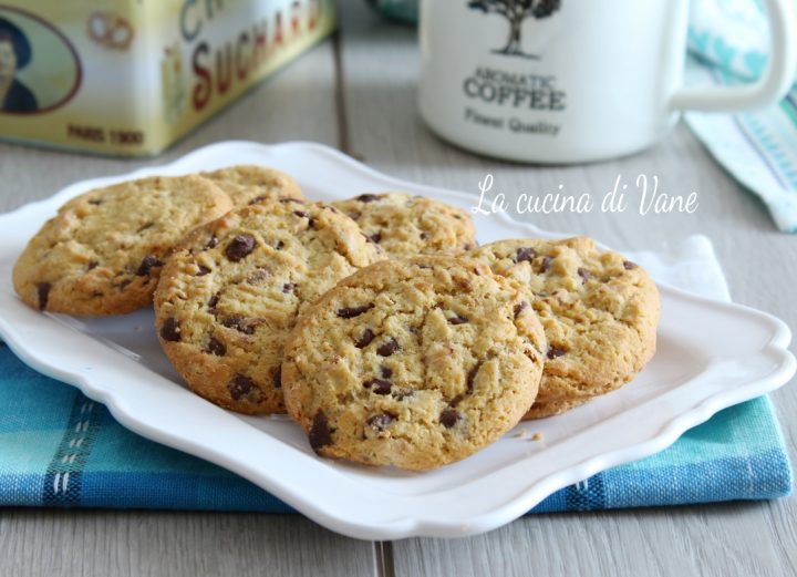 Biscotti Cookies ricetta con Bimby e senza facile veloce e golosissimi