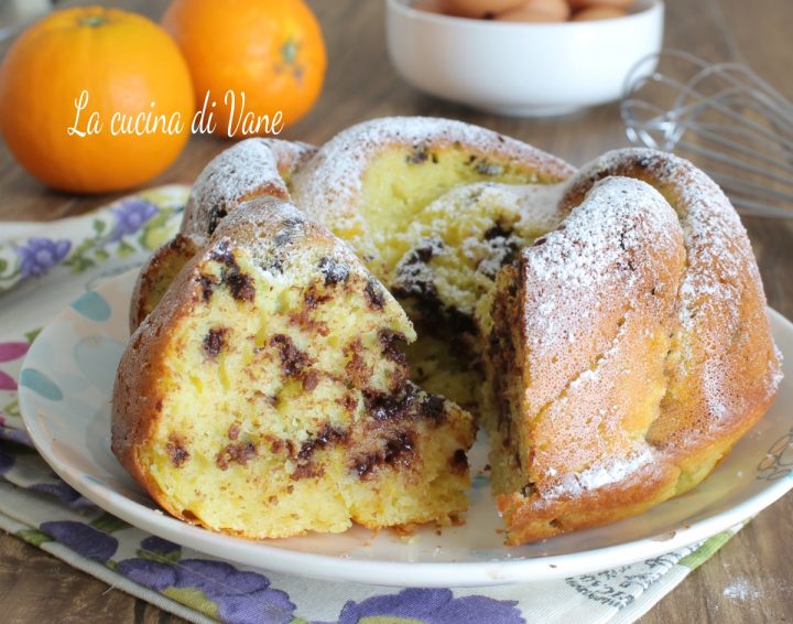 Torta Ricotta Arancia E Cioccolato Golosissima, Profumata E Si Scioglie ...