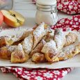 torcetti di sfoglia alle mele