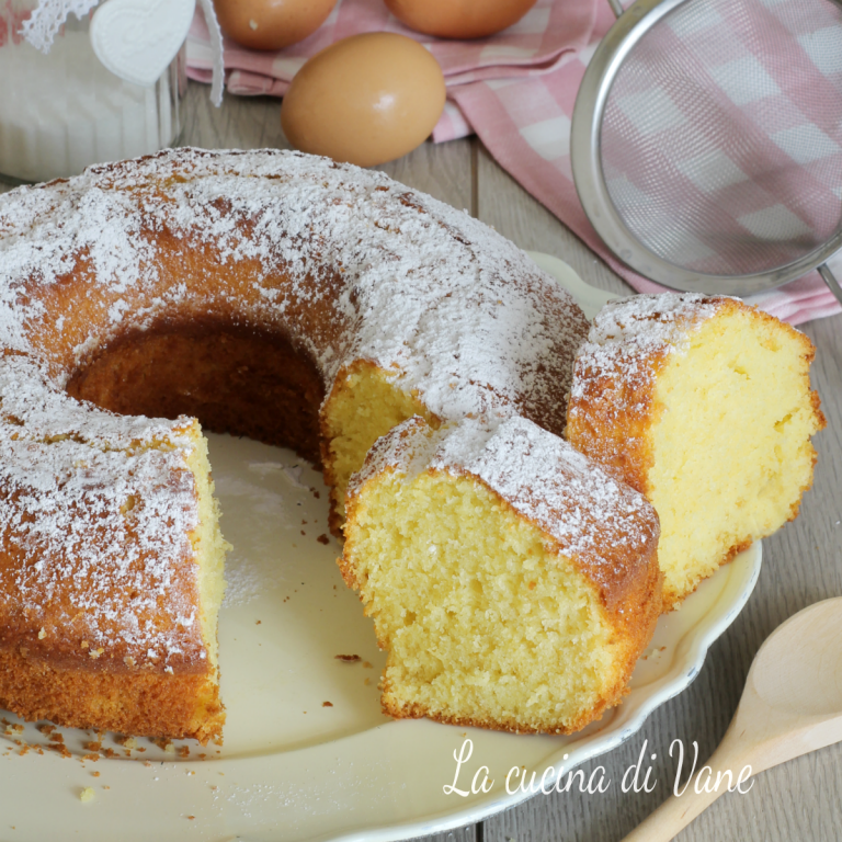 CIAMBELLONE DELLA NONNA Alto Soffice Profumato,con Ingredienti Semplici ...