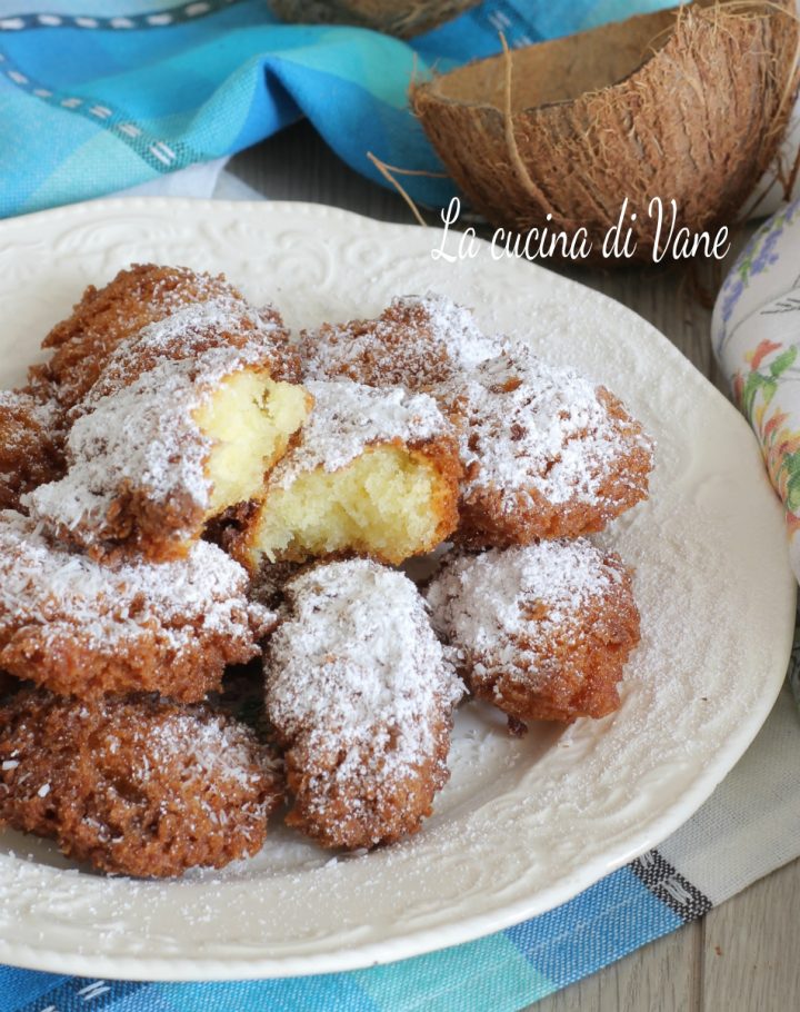 frittelle al cocco