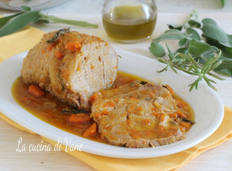 ARROSTO DI VITELLO IN PENTOLA tenero succoso,piatto cucina italiana