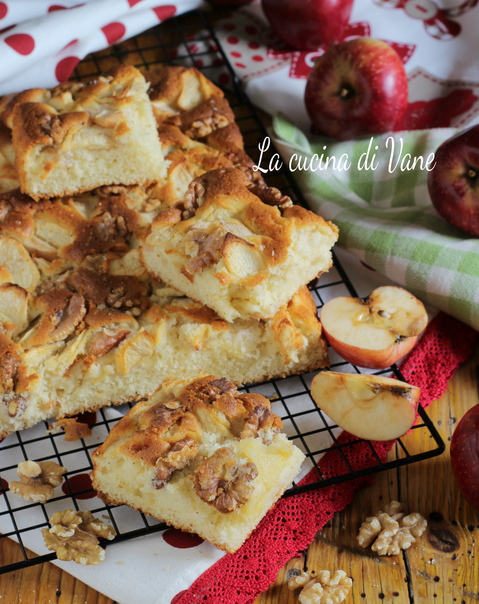 torta di mele e noci
