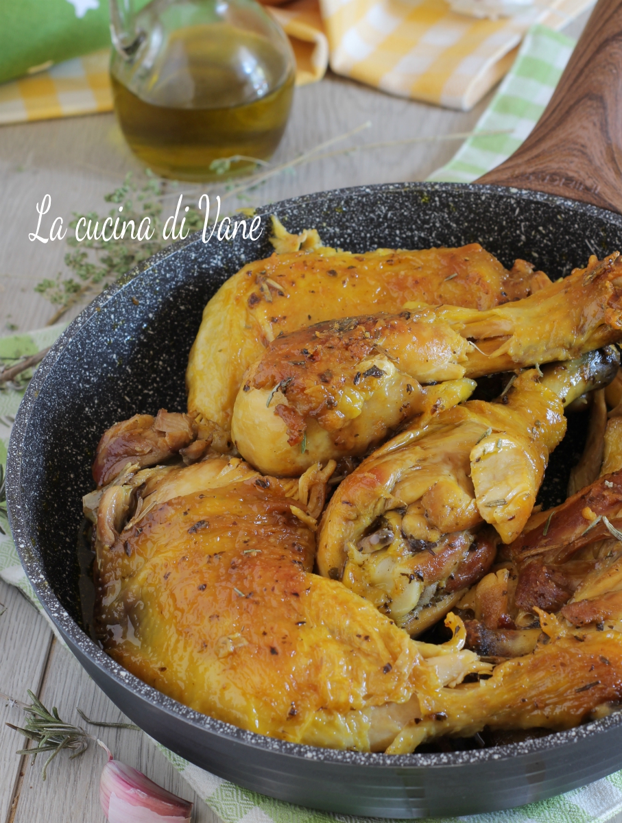 Pollo Arrosto In Padella Tenero Succoso Non Asciutto Come Al Forno