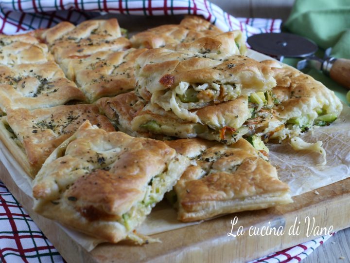 torta salata zucchine e scamorza
