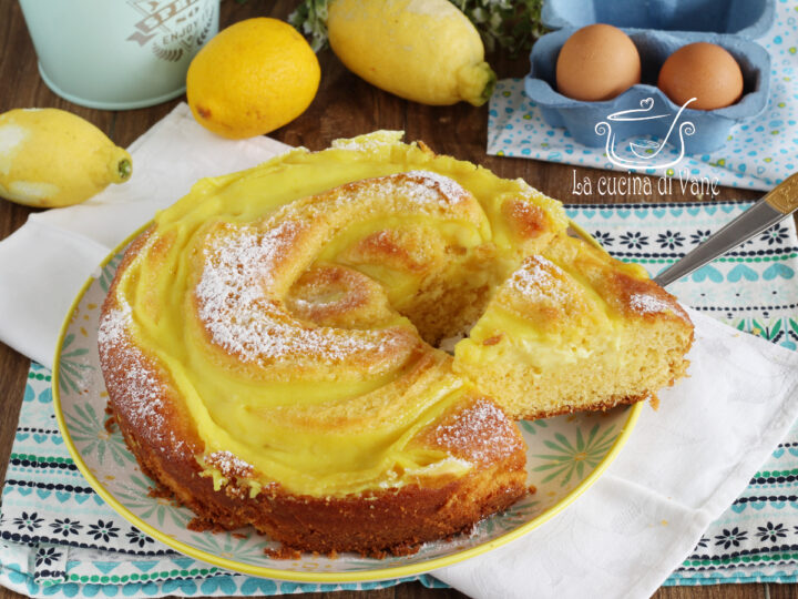 Torta vortice al limone - Ricetta di Misya