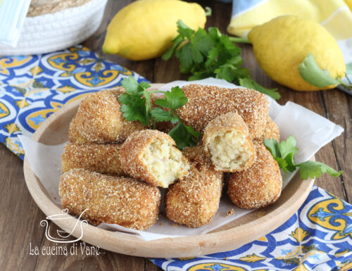 CROCCHETTE DI PESCE E PATATE