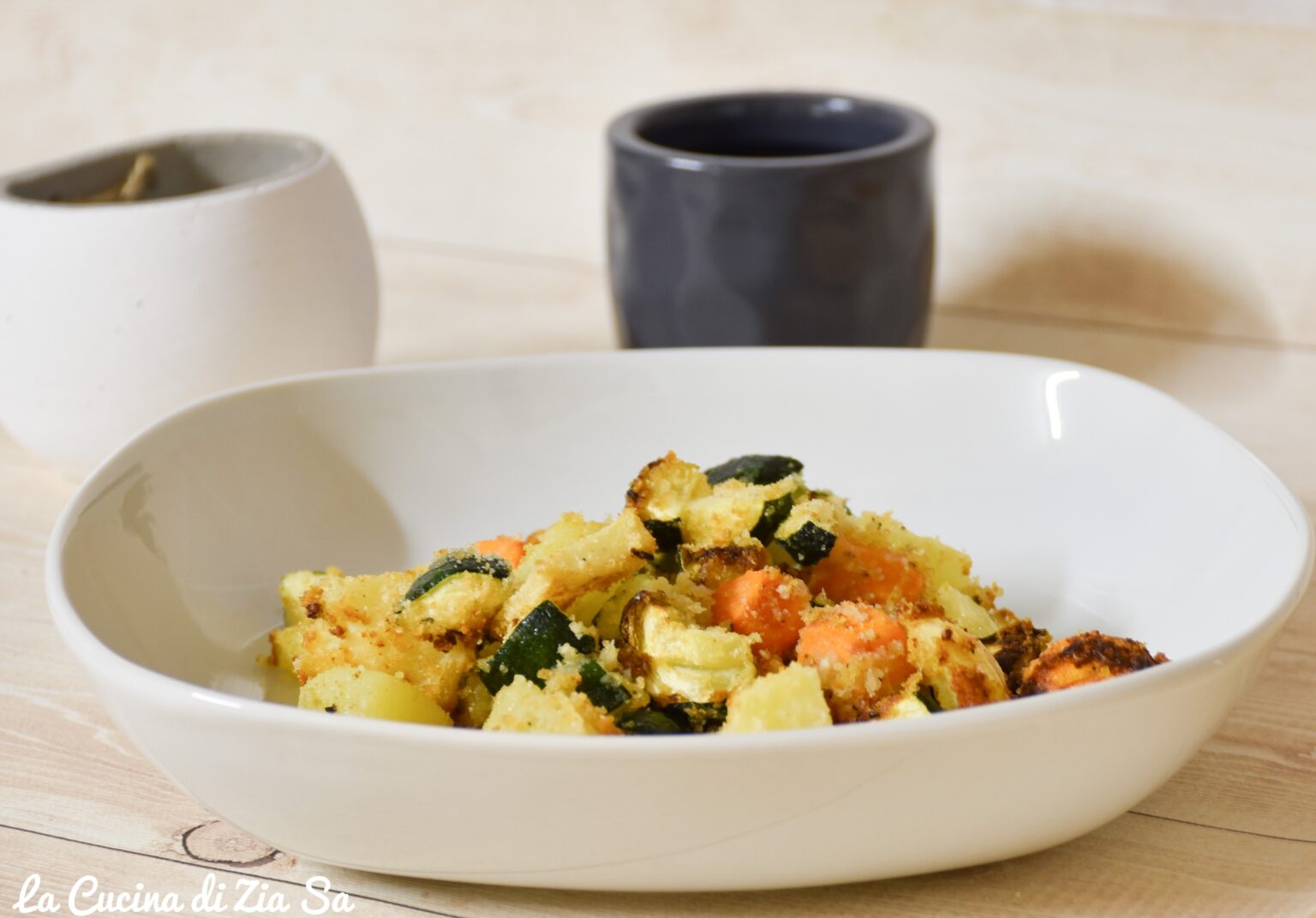  Casa e Cucina di Zia Sa Verdure sabbiose nella friggitrice ad aria