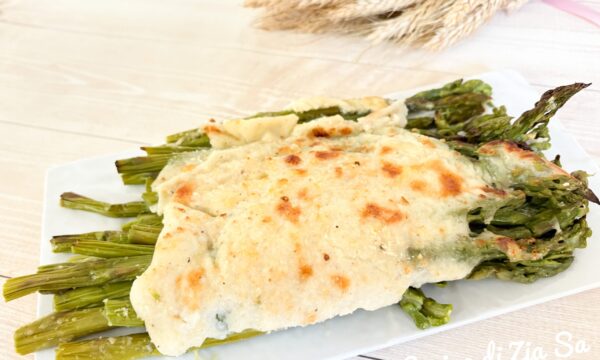 Asparagi gratinati bimby