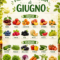 Ricette per il mese di giugno