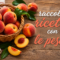 Raccolta di ricette con le pesche