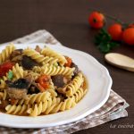 pasta pomodorini salsiccia di norcia e funghi cardoncelli ricetta