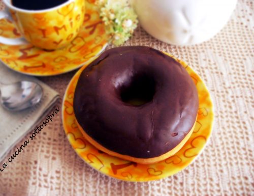 Donuts al cioccolato con e senza Bimby
