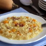 risotto zucca speck e taleggio