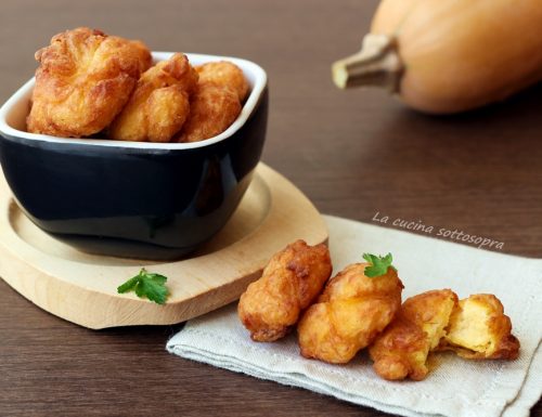 Frittelle di zucca con Bimby e senza Bimby