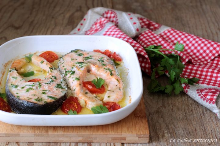 salmone al forno ricetta