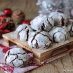 Chocolate crinkles cookies - biscotti di Natale al cioccolato con e senza Bimby