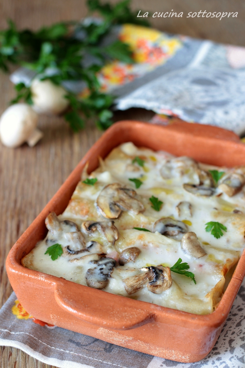 Cannelloni Ricotta E Funghi Primo Piatto Facilissimo La Cucina Sottosopra