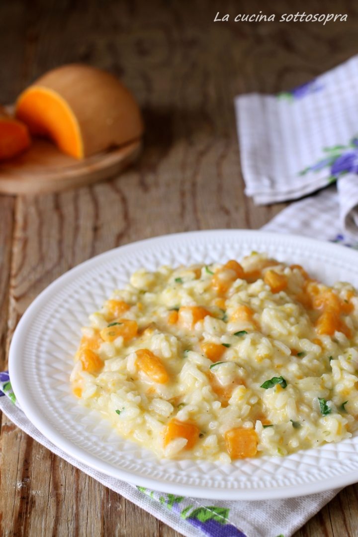 risotto zucca e robiola