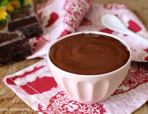 Crema al cioccolato fondente – con e senza Bimby