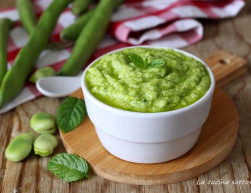 Pesto di fave con e senza Bimby – Marò ligure