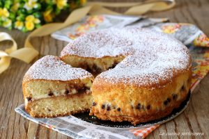 torta versata alla ricotta