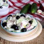 insalata di cetrioli alla greca