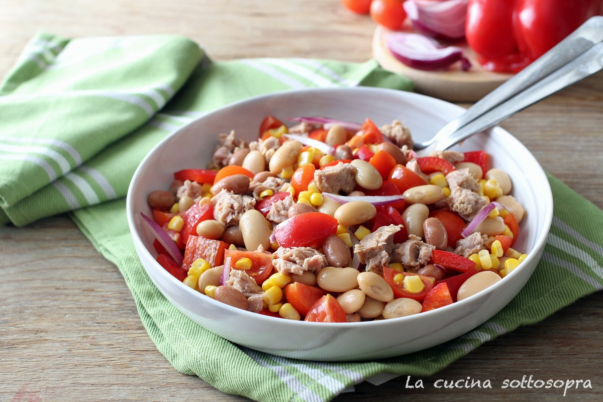 insalata messicana con tonno