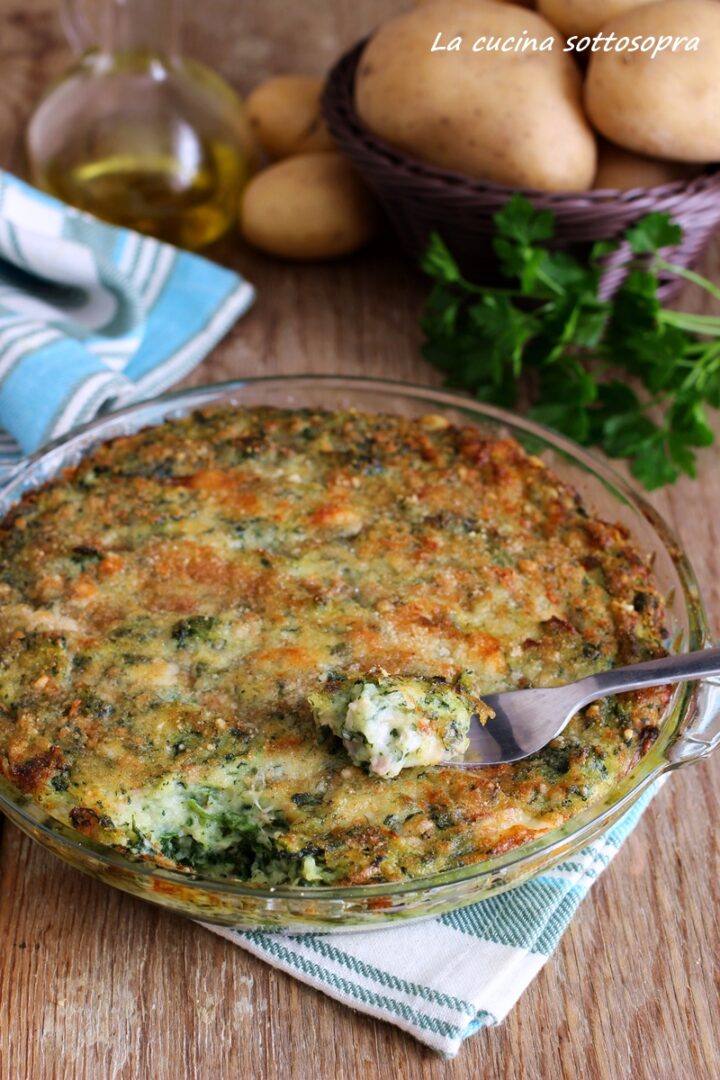 sformato di spinaci e patate 