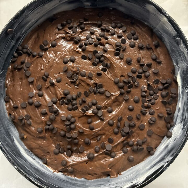 torta ricotta e cacao senza burro
