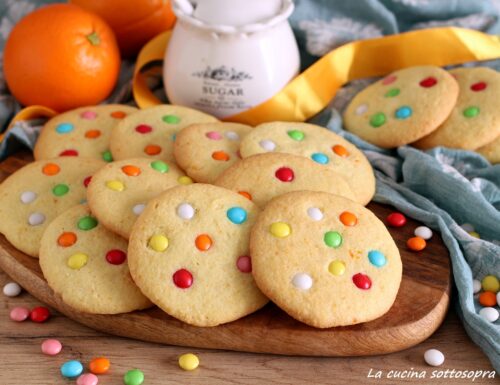 Biscotti con gli smarties