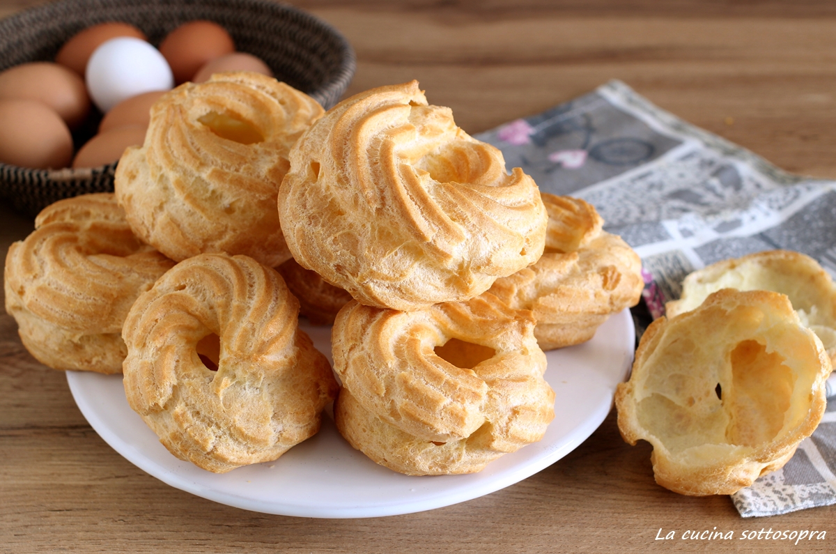 pasta choux per zeppole al forno