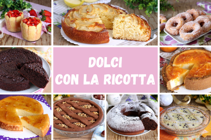 dolci con la ricotta