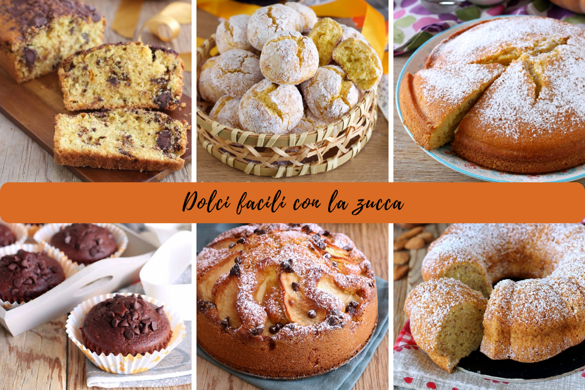 dolci con la zucca facili