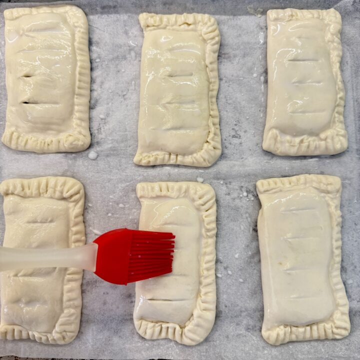 fagottini ricotta e pere preparazione