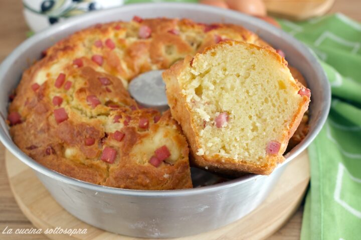 ciambella salata veloce Bimby