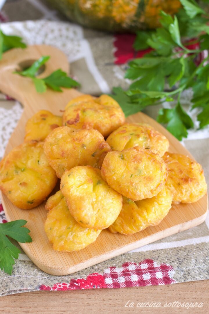 frittelle di zucca ricetta
