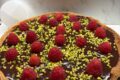 Crostata cioccolato e lamponi