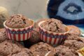 Muffins cioccolato e caramello salato
