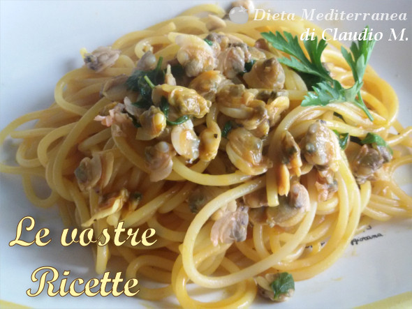 Spaghetti con le vongole - Foto Fan di Claudio M. by Dieta Mediterranea