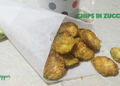 Chips di zucchine speziate al forno (ricetta light)