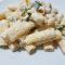 Pasta con gamberetti zucchine e panna