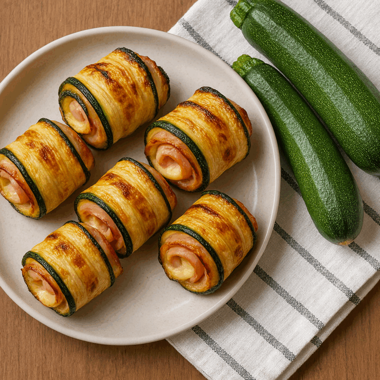 Involtini di zucchine in friggitrice ad aria - La Magia dei Sapori