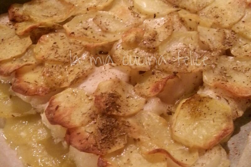 Filetti di nasello in crosta di patate