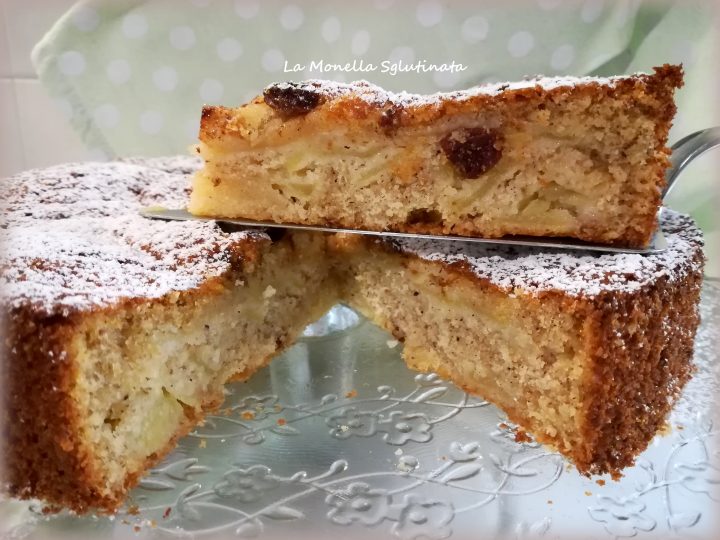 Torta rustica di mele al profumo di cannella ⋆ La Monella Sglutinata