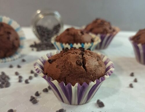 Muffin morbidosi al cioccolato senza glutine