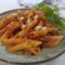 Penne con sugo di melanzane e basilico senza glutine